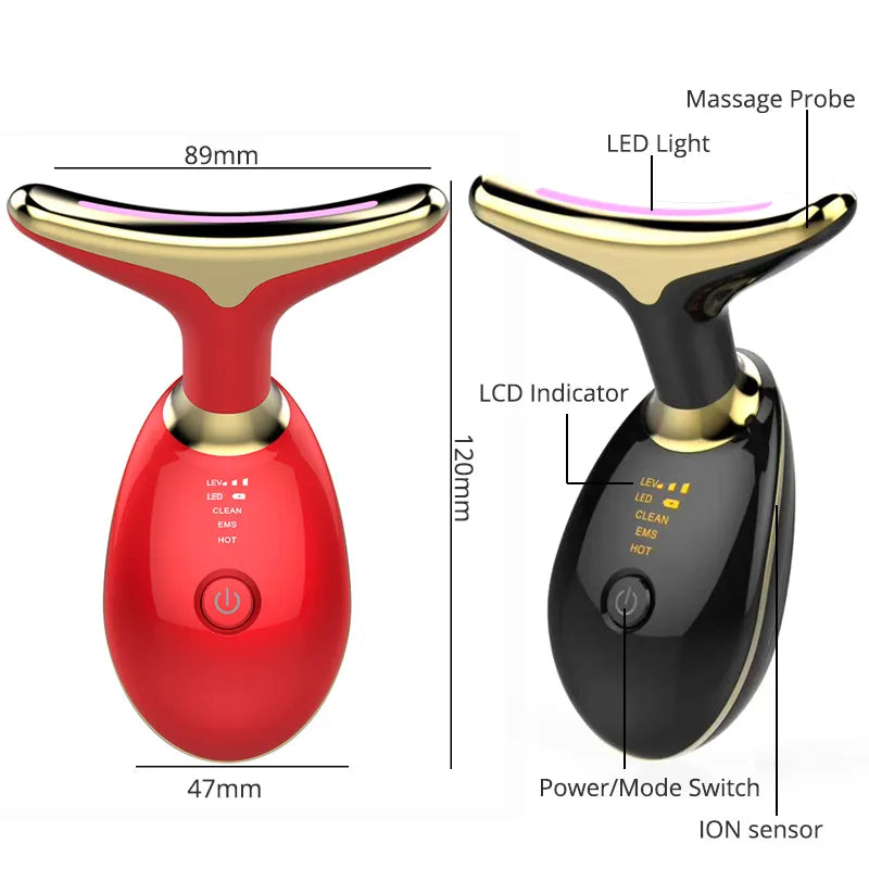 EMS Thermal Neck Lifting and Tighten Massager