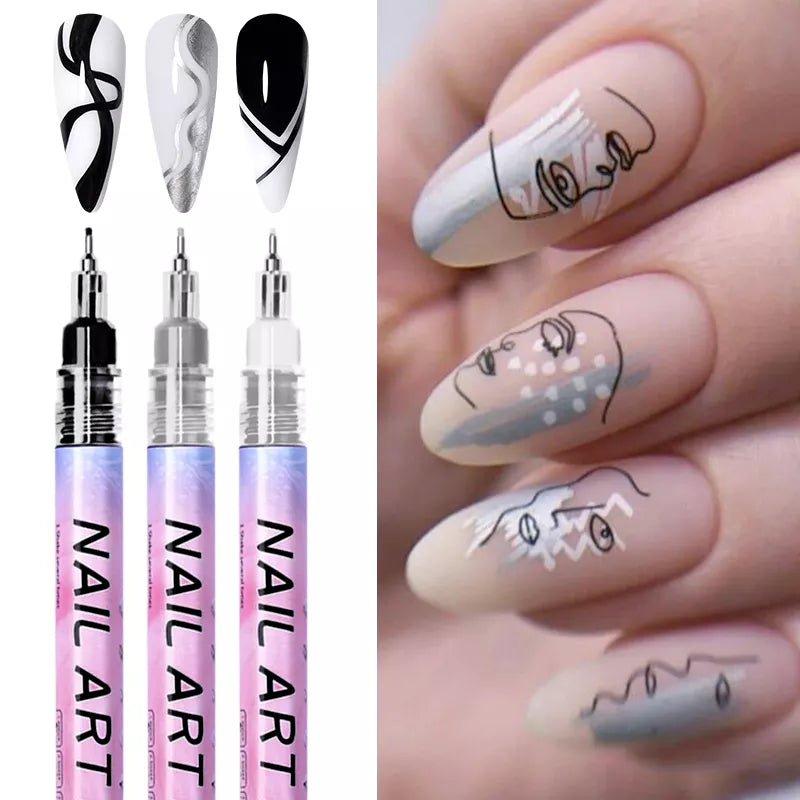 Pen Nail Manicure Decoration Tools