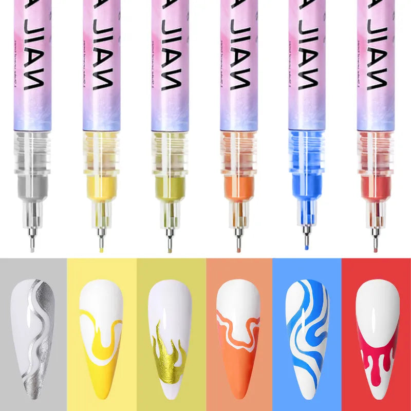 Pen Nail Manicure Decoration Tools